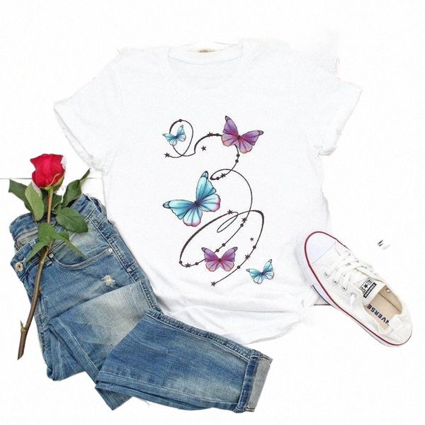 women print clothes butterfly 90s girl female ladies womens tee t-shirt lady summer t graphic shirt t-shirts women's 72ki#, White
women print clothes butterfly 90s girl female ladies womens tee t-shirt lady summer t graphic shirt t-shirts women's 72ki#, White