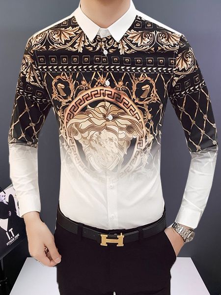 2022 new style men's casual shirts autumn shirt fashion plaid long-sleeved men dress asian size ximen002, White;black
2022 new style men's casual shirts autumn shirt fashion plaid long-sleeved men dress asian size ximen002, White;black