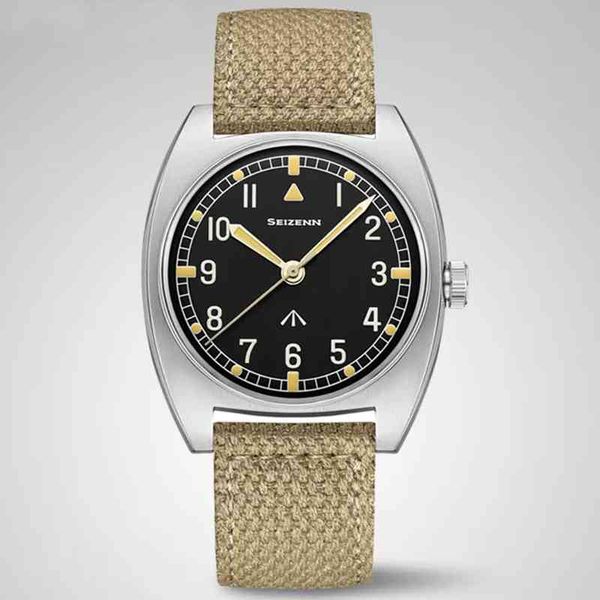 merkur w10 vintage watch british military field mens mechanical hand wind es luminous stain steel 38mm case, Slivery;brown
merkur w10 vintage watch british military field mens mechanical hand wind es luminous stain steel 38mm case, Slivery;brown