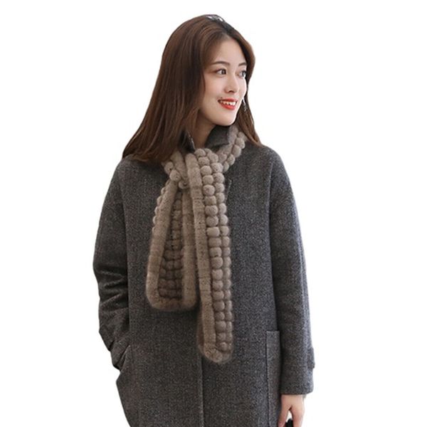 women winter fur scarf real mink warm neckerchief handmade beige black brown, Blue;gray
women winter fur scarf real mink warm neckerchief handmade beige black brown, Blue;gray