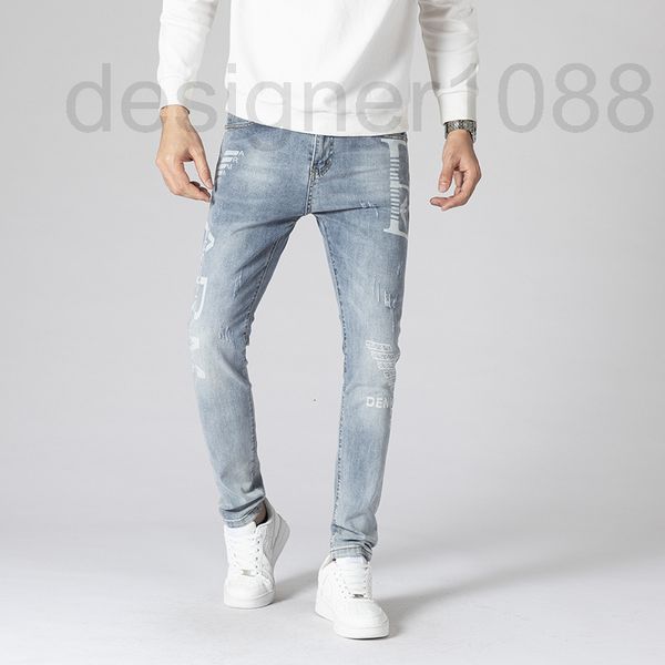 men's jeans designer 2022 high end spring and summer legged jeans men's slim casual pants light luxury fashion brand blue llea
men's jeans designer 2022 high end spring and summer legged jeans men's slim casual pants light luxury fashion brand blue llea