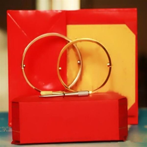 stainless steel love bracelets silver rose gold bangles women men screw screwdriver carter love bangle couple jewelry with origina310t, Black
stainless steel love bracelets silver rose gold bangles women men screw screwdriver carter love bangle couple jewelry with origina310t, Black