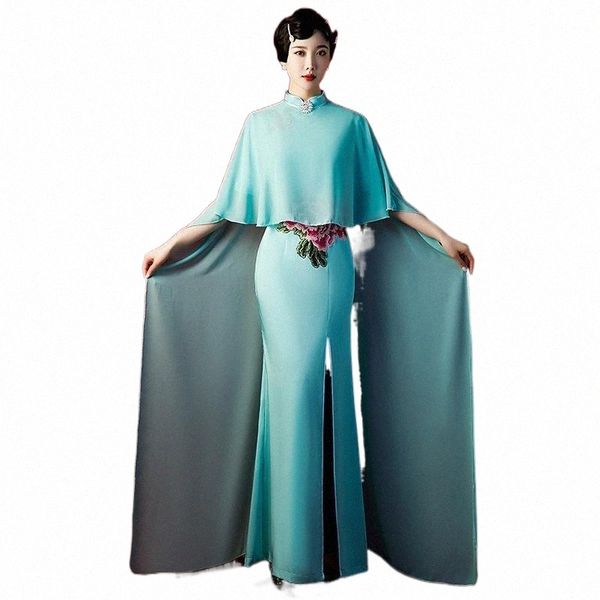 ethnic clothing rhinestone button cheongsams satin chinese dresses with shawl women large size vintage qipao celebrity banquet vestidos e7mb, Red
ethnic clothing rhinestone button cheongsams satin chinese dresses with shawl women large size vintage qipao celebrity banquet vestidos e7mb, Red
