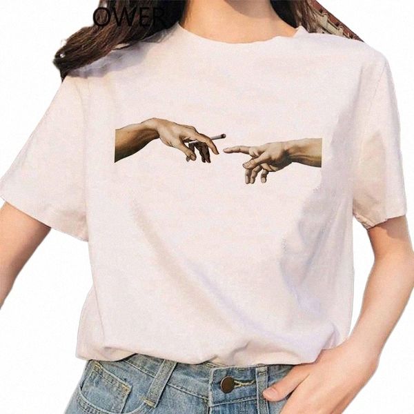 michelangelo t shirt ulzzang hands femme vintage women harajuku tshirt 90s aesthetic female aesthetic grunge graphic t-shirt1 m0ui#, White
michelangelo t shirt ulzzang hands femme vintage women harajuku tshirt 90s aesthetic female aesthetic grunge graphic t-shirt1 m0ui#, White