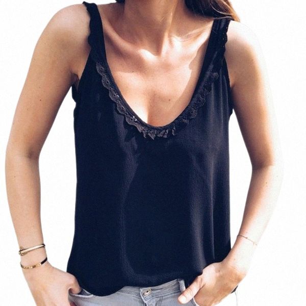 women's t-shirt deep v neck lace summer women sleeveless loose patchwork tee both before and after wear button shirt w7uy#, White
women's t-shirt deep v neck lace summer women sleeveless loose patchwork tee both before and after wear button shirt w7uy#, White