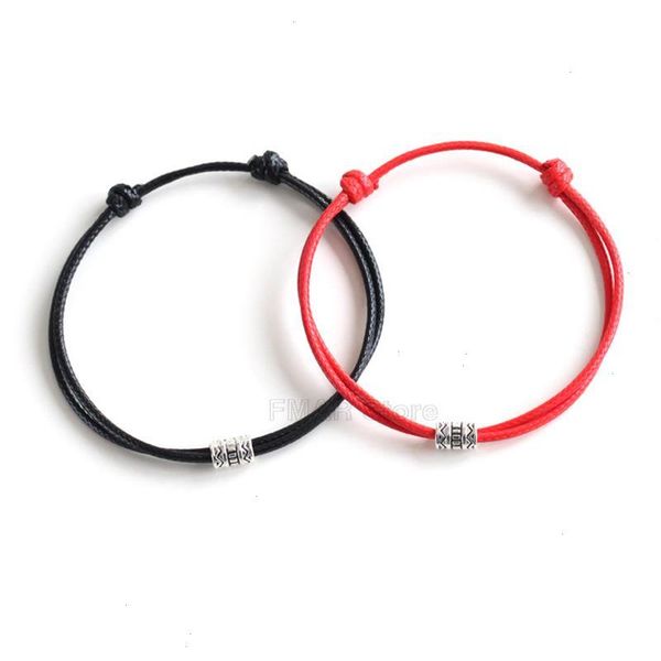 1 2pcs lucky adjustable strands red leather rope bracelet couple handmade braided charm bracelets women men thread jewelry, Black
1 2pcs lucky adjustable strands red leather rope bracelet couple handmade braided charm bracelets women men thread jewelry, Black