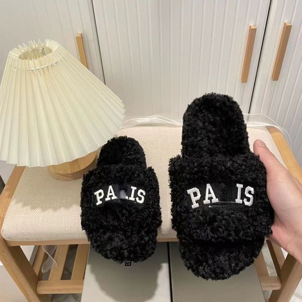 colorful monogrammed woolly slippers op40 fall/winter 2022 new fashion ins thick soled embroidered cashmere one-word slippers for women', Black
colorful monogrammed woolly slippers op40 fall/winter 2022 new fashion ins thick soled embroidered cashmere one-word slippers for women', Black