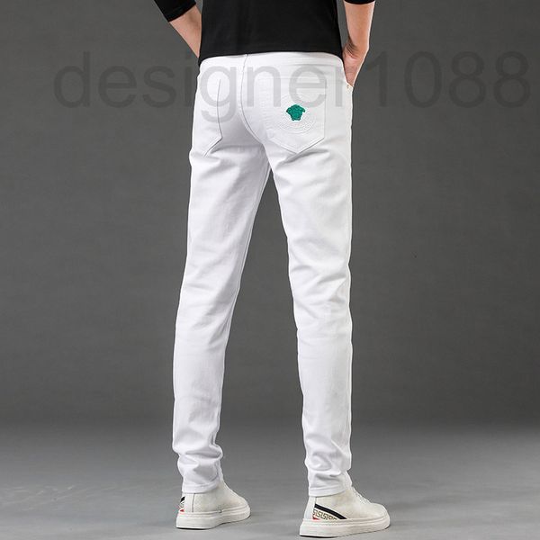 men's jeans designer summer 2021 thin men's fashion embroidered white jeans elastic casual long pants ofxs, Blue
men's jeans designer summer 2021 thin men's fashion embroidered white jeans elastic casual long pants ofxs, Blue