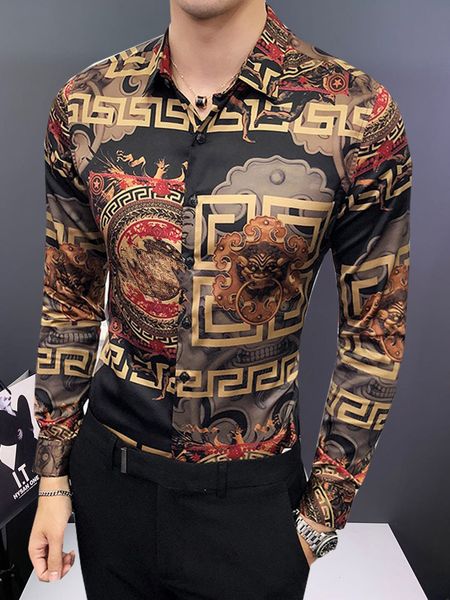 2022 new style men's casual shirts autumn shirt fashion plaid long-sleeved men dress asian size ximen006, White;black
2022 new style men's casual shirts autumn shirt fashion plaid long-sleeved men dress asian size ximen006, White;black