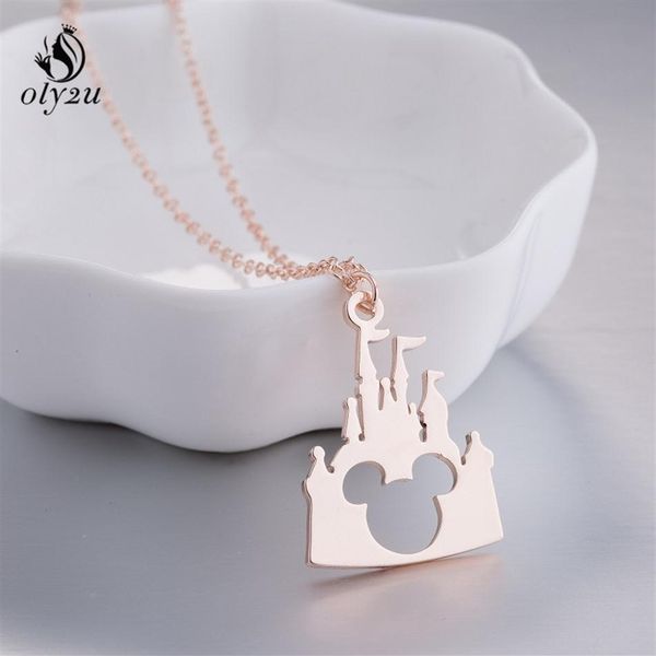 oly2u stainless steel necklaces & pendant castle mouse chain necklace jewelry womens clothing accessories party christmas gift e176z, Silver
oly2u stainless steel necklaces & pendant castle mouse chain necklace jewelry womens clothing accessories party christmas gift e176z, Silver