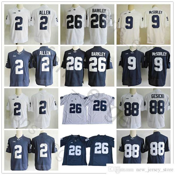 american college football wear ncaa penn state nittany lions college football wear 2 marcus allen 9 trace mcsorley jersey 26 saquon barkley, Black
american college football wear ncaa penn state nittany lions college football wear 2 marcus allen 9 trace mcsorley jersey 26 saquon barkley, Black