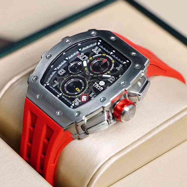 tsar bomba watch for men luxury brand quartz tonneau wristwatch 50m waterproof sapphire clock chronograph fashion mens, Slivery;brown
tsar bomba watch for men luxury brand quartz tonneau wristwatch 50m waterproof sapphire clock chronograph fashion mens, Slivery;brown