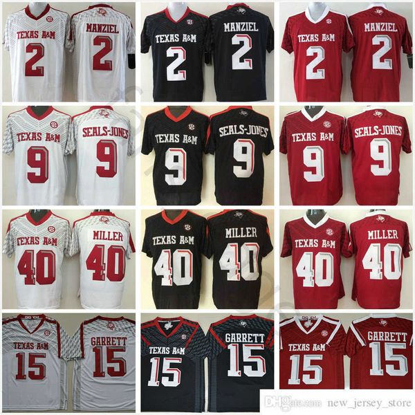 ncaa texas a&m aggies college football wear #40 von miller jersey red black white 2 johnny manziel 9 ricky seals-jones 15 myles garrett jers
ncaa texas a&m aggies college football wear #40 von miller jersey red black white 2 johnny manziel 9 ricky seals-jones 15 myles garrett jers