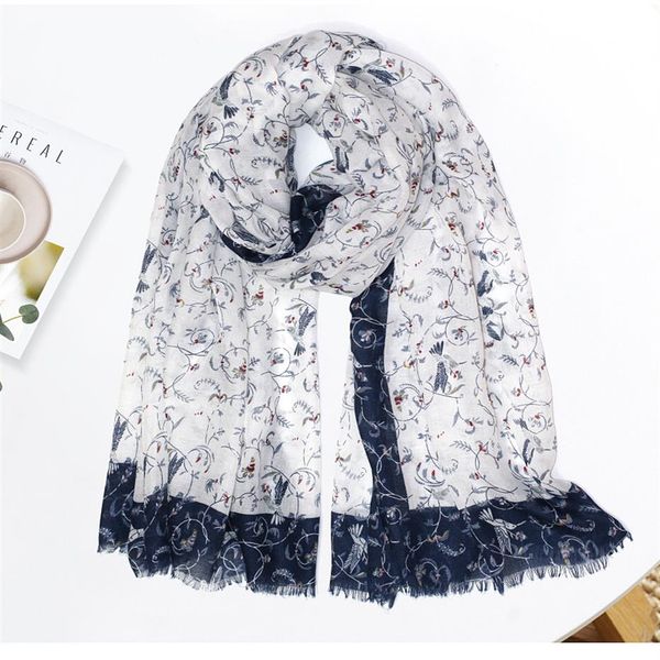 2020 women viscose humming bird print fringe scarves and shawls long beach small flower wrap hijab 180 90cm 213t, Blue;gray
2020 women viscose humming bird print fringe scarves and shawls long beach small flower wrap hijab 180 90cm 213t, Blue;gray