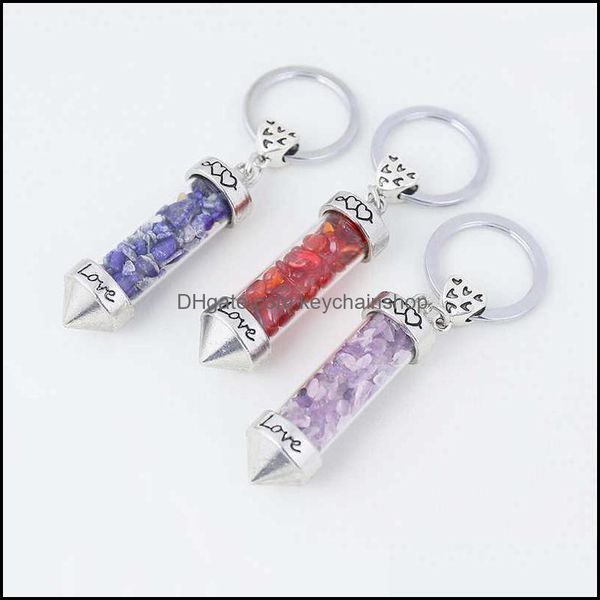 keychains new fashion personality double-tip conical glass bottles gravel key ring same style for men and women bag pend keychainshop dhes3, Silver
keychains new fashion personality double-tip conical glass bottles gravel key ring same style for men and women bag pend keychainshop dhes3, Silver