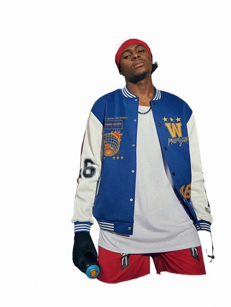 romwe street life guys letter colorblock button front baseball jacket u759#, Black;brown
romwe street life guys letter colorblock button front baseball jacket u759#, Black;brown