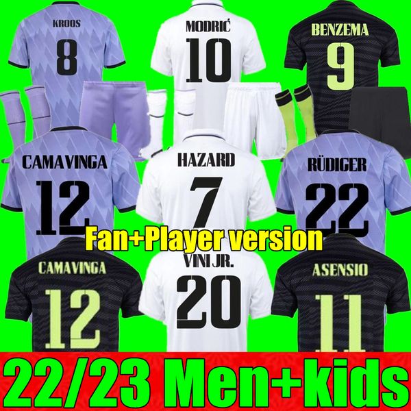 new 22 23 benzema soccer jerseys football shirt home away 3rd 4th camavinga alaba hazard asensio real madrids modric marcelo camiseta men ki, Black;yellow
new 22 23 benzema soccer jerseys football shirt home away 3rd 4th camavinga alaba hazard asensio real madrids modric marcelo camiseta men ki, Black;yellow