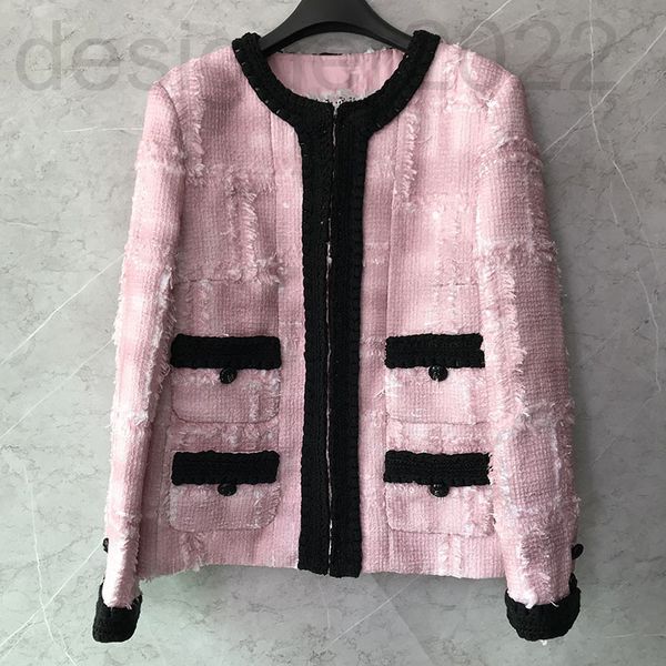 women's hoodies & sweatshirts designer spring and autumn holiday series temperament coat pink girl tweed nanyou small fragrance ng7o, Black
women's hoodies & sweatshirts designer spring and autumn holiday series temperament coat pink girl tweed nanyou small fragrance ng7o, Black