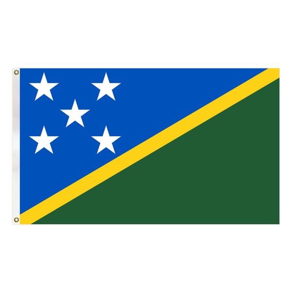 solomon islands flag country national banner 90x150 cm polyester hanging banner for indoor outdoor decoration
solomon islands flag country national banner 90x150 cm polyester hanging banner for indoor outdoor decoration