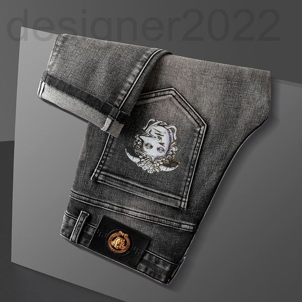 men's jeans designer autumn and winter smoky grey beauty head embroidered jeans men's korean fashion trend slim straight pants hkm, Blue
men's jeans designer autumn and winter smoky grey beauty head embroidered jeans men's korean fashion trend slim straight pants hkm, Blue