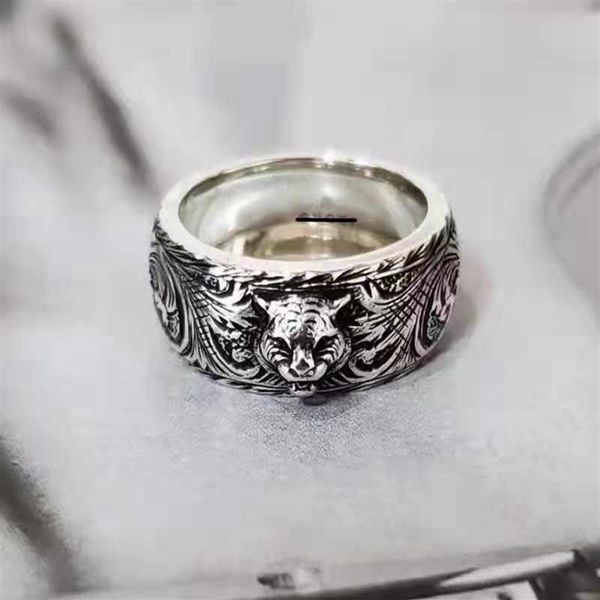 designer tiger letters ring fashion jewelry man's wedding promise ring woman's gift in the box228k, Silver
designer tiger letters ring fashion jewelry man's wedding promise ring woman's gift in the box228k, Silver