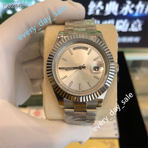 fashion 41mm men's watches automatic mechanical watch 3255 movement 904l gold silver sapphire luminous waterproof luxury watch, Slivery;brown
fashion 41mm men's watches automatic mechanical watch 3255 movement 904l gold silver sapphire luminous waterproof luxury watch, Slivery;brown