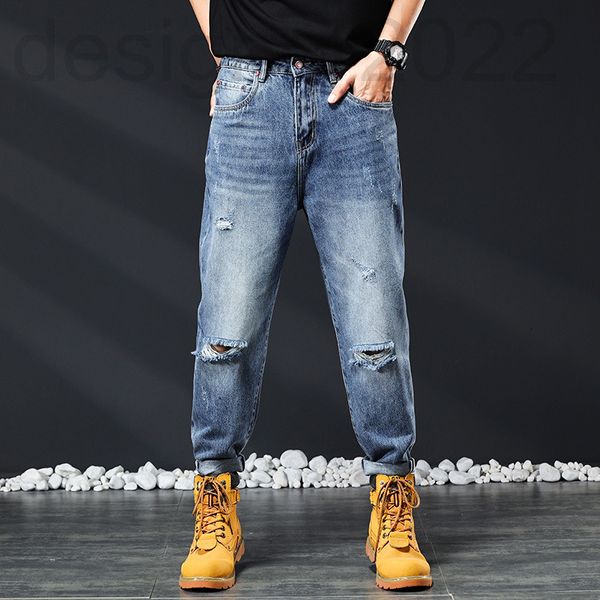 men's jeans designer blue hole jeans men's style in spring fashionable loose straight micro harun pants oi9w
men's jeans designer blue hole jeans men's style in spring fashionable loose straight micro harun pants oi9w