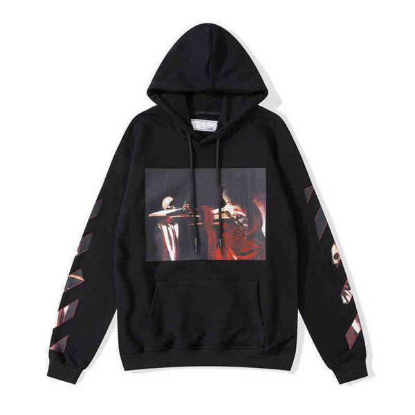 men's hoodies mens classic loose offs fashion sweatshirts zipper hoodie cotton pullover long sleeved back oil paint arrow x men women 3, Black
men's hoodies mens classic loose offs fashion sweatshirts zipper hoodie cotton pullover long sleeved back oil paint arrow x men women 3, Black