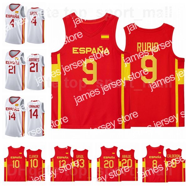 24 2021 tokyo spain basketball jersey 9 ricky rubio 13 marc gasol 4 pau 21 alex abrines 10 victor claver 14 willy hernangomez 20 alberto aba, Black;red
24 2021 tokyo spain basketball jersey 9 ricky rubio 13 marc gasol 4 pau 21 alex abrines 10 victor claver 14 willy hernangomez 20 alberto aba, Black;red
