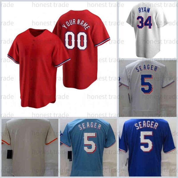34 nolan ryan baseball 5 corey seager blue jersey marcus semien red white stitched jerseys uniforms sportswear good quality, Black
34 nolan ryan baseball 5 corey seager blue jersey marcus semien red white stitched jerseys uniforms sportswear good quality, Black