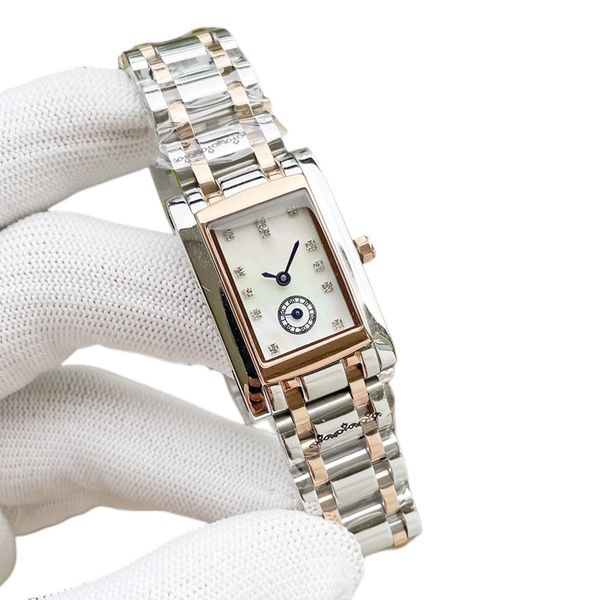

2022 new fashion women's watch 33mm quartz movement 316l stainless steel case leather belt life waterproof luxury watch designer colour, Slivery;golden