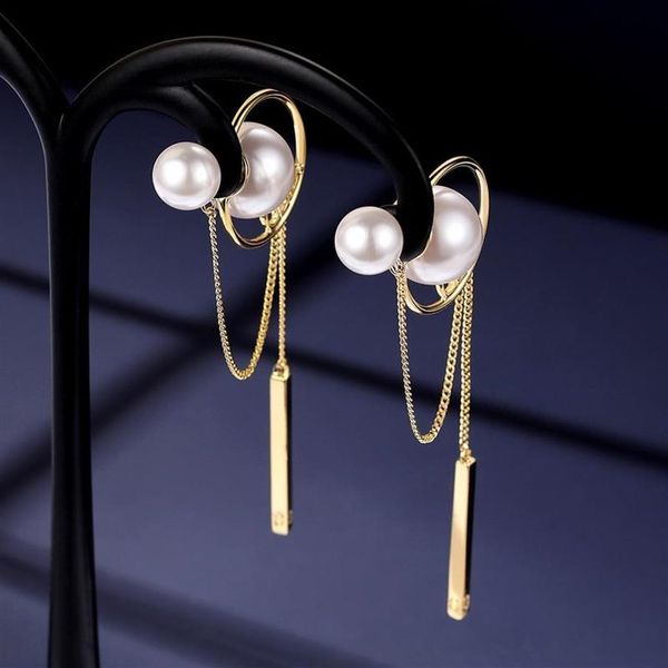 korea tassel earrings women simple fashion pearl earrings fashion temperament net red home women301s, Golden;silver
korea tassel earrings women simple fashion pearl earrings fashion temperament net red home women301s, Golden;silver