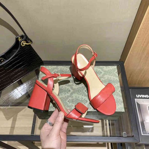 sandals high heels women designer shoes luxury metal buckle pumps versatile open toe chunky heeled 220409, Black
sandals high heels women designer shoes luxury metal buckle pumps versatile open toe chunky heeled 220409, Black