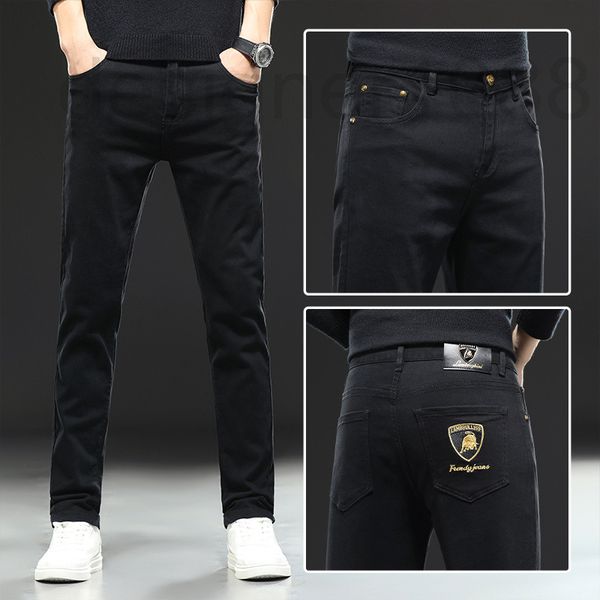men's jeans designer high end light luxury european black jeans men's autumn and winter thick style fashion korean slim small foot, Blue
men's jeans designer high end light luxury european black jeans men's autumn and winter thick style fashion korean slim small foot, Blue