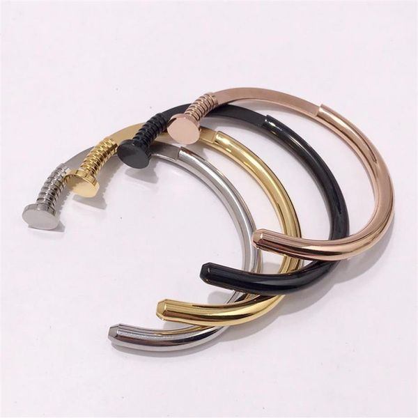 screw face men bangle titanium steel bracelet gold silver rose gold style229y, White
screw face men bangle titanium steel bracelet gold silver rose gold style229y, White