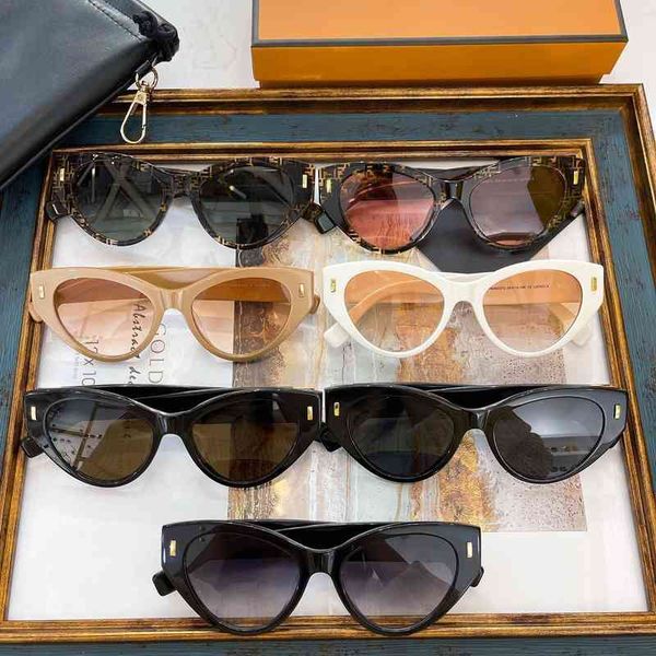 sunglasses f fashion cat's eye fe40037 star net red same men's and women's zner, White;black
sunglasses f fashion cat's eye fe40037 star net red same men's and women's zner, White;black