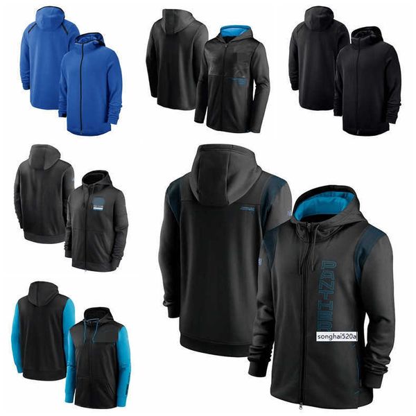 carolina men women youth panther football sideline team performance full-zip hoodie black
carolina men women youth panther football sideline team performance full-zip hoodie black