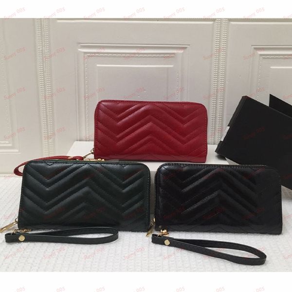 luxury designer wallet women's black red two colors coin purses passport holder cardholder grab bag soft leather long zero wallets, Red;black
luxury designer wallet women's black red two colors coin purses passport holder cardholder grab bag soft leather long zero wallets, Red;black