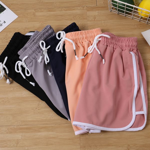 women's shorts arrival sports summer anti emptied skinny casual lady elastic waist beach, White;black
women's shorts arrival sports summer anti emptied skinny casual lady elastic waist beach, White;black