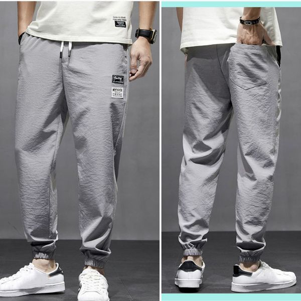 men's pants youthful men's casual spring summer elastic waist solid outdoor sport trouser loose comfort pantalons pour hommesmen&#, Black
men's pants youthful men's casual spring summer elastic waist solid outdoor sport trouser loose comfort pantalons pour hommesmen&#, Black