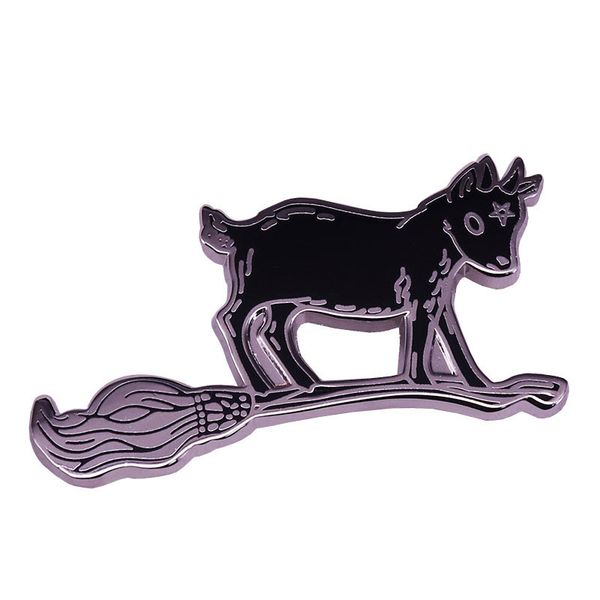 black sheep ride brooms supernatural witchcraft enamel brooch pin jacket lapel metal pins brooches badges exquisite jewelry, Blue
black sheep ride brooms supernatural witchcraft enamel brooch pin jacket lapel metal pins brooches badges exquisite jewelry, Blue