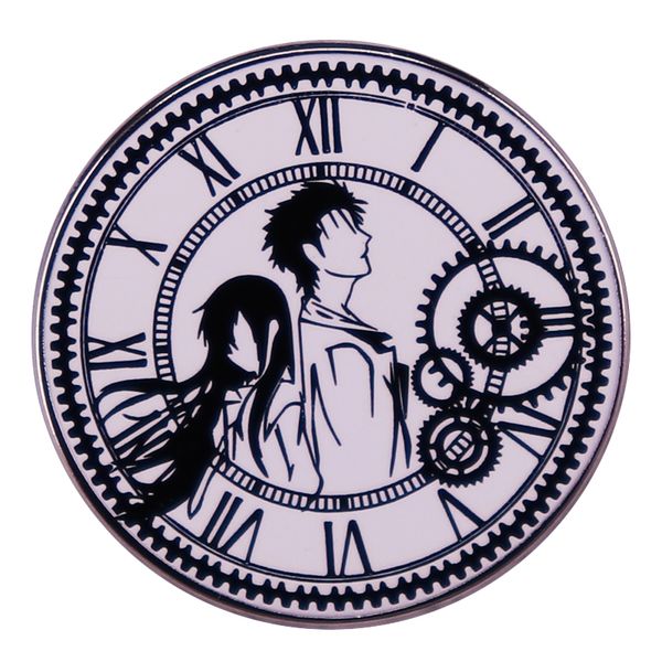 science fiction anime steins gate zero okabe and kurisu love enamel pin steiner clocks backpack pins brooch jewelry gifts, Blue
science fiction anime steins gate zero okabe and kurisu love enamel pin steiner clocks backpack pins brooch jewelry gifts, Blue