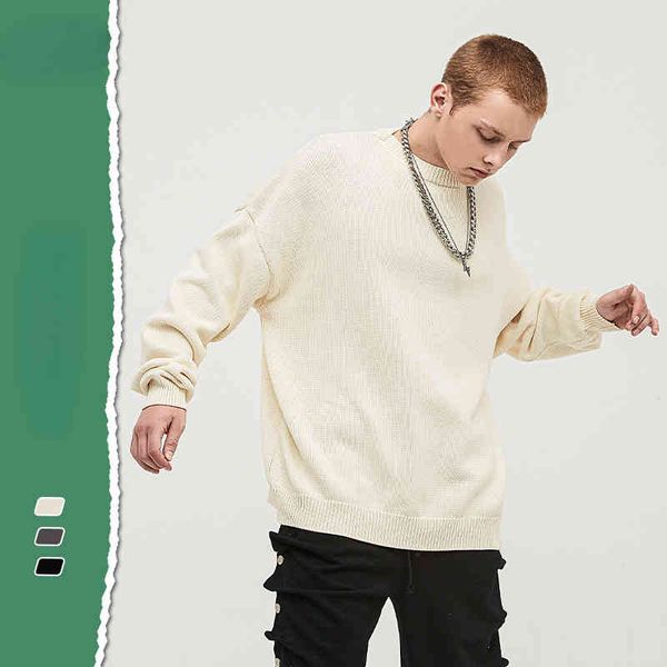 2022 autumn winter new sweaters mens fog hip hop harajuku retro high street tide brand sweater oversized pullovers unisex, Black
2022 autumn winter new sweaters mens fog hip hop harajuku retro high street tide brand sweater oversized pullovers unisex, Black