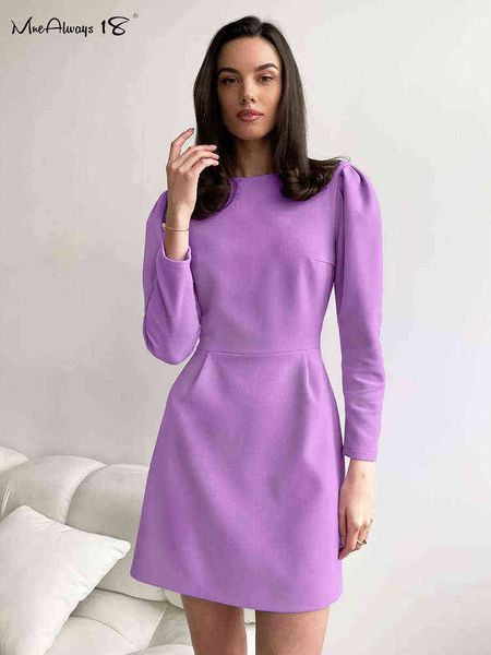 mnealways18 elegant woman puff sleeves mini dress autumn 2022 slim chic ruched dress office ladies purple short dress round neck t220819, Black;gray
mnealways18 elegant woman puff sleeves mini dress autumn 2022 slim chic ruched dress office ladies purple short dress round neck t220819, Black;gray