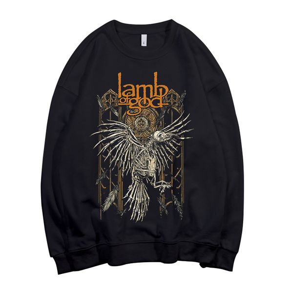 men's hoodies & sweatshirts designs lamb of god skull bone bird pollover sweatshirt rock hoodie punk sudadera streetwear fleece outerwe, Black
men's hoodies & sweatshirts designs lamb of god skull bone bird pollover sweatshirt rock hoodie punk sudadera streetwear fleece outerwe, Black