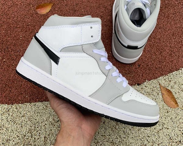 boots jumpman 1 mid shoes 1s light smoke grey men women trainers sneakers sports ship with box, Black
boots jumpman 1 mid shoes 1s light smoke grey men women trainers sneakers sports ship with box, Black
