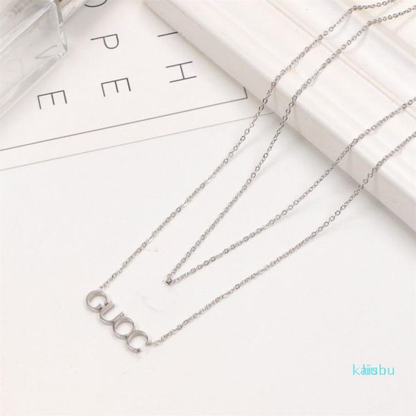 2021 extravagant design necklace double fashion love letter stainless steel women jewelry whole227j, Silver
2021 extravagant design necklace double fashion love letter stainless steel women jewelry whole227j, Silver