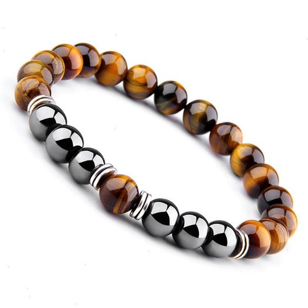 natural tiger eye strands beads bracelet for women health care hematite stretch bracelets men charm fashion jewelry, Black
natural tiger eye strands beads bracelet for women health care hematite stretch bracelets men charm fashion jewelry, Black