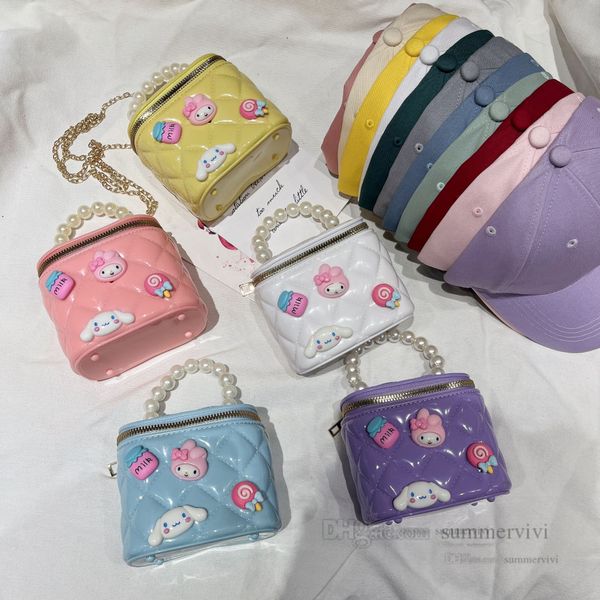 kids cartoon applique jelly handbag girls metals chain single shoulder bag children diamond lattice crossbody box cosmetics bags q7992, Black
kids cartoon applique jelly handbag girls metals chain single shoulder bag children diamond lattice crossbody box cosmetics bags q7992, Black