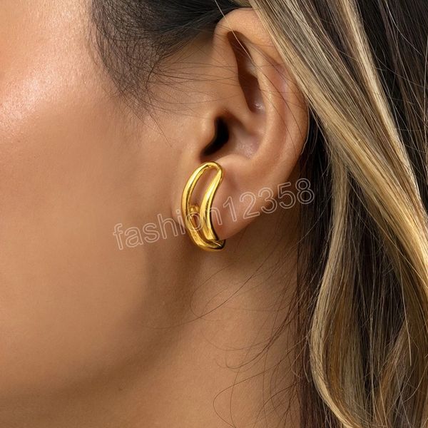 retro simple geometric metal personality stud earrings female 2022 summer fashion creative gold color u earring girl jewelry, Golden;silver
retro simple geometric metal personality stud earrings female 2022 summer fashion creative gold color u earring girl jewelry, Golden;silver